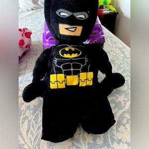 Black and Yellow Batman Plush Toy